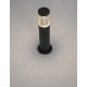 Sandy Black Aluminium Silver Aluminium & Clear Acrylic LED 8 Watt 937Lm 3000K 220-240 Volt Beam Angle 120O IP65 D: 9 H: 43 cm 