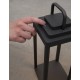 Anthracite Die-Casting Aluminium LED 2 Watt 207Lm 3000K DC 5 Volt Beam Angle 108O IP65 Touch Lamp / Battery / USB Wire L: 14.5 W
