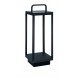 Anthracite Die-Casting Aluminium LED 2 Watt 310Lm 3000K DC 5 Volt Beam Angle 108O IP65 Solar / USB Wire / Switch On/Off L: 18 W: