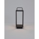 Anthracite Die-Casting Aluminium LED 2 Watt 310Lm 3000K DC 5 Volt Beam Angle 108O IP65 Solar / USB Wire / Switch On/Off L: 18 W: