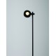 Sandy Black Aluminium LED 7Watt 220-240Volt 735Lm 3000K IP65 D:12 H:102cm 