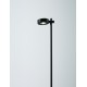 Sandy Black Aluminium LED 7Watt 220-240Volt 735Lm 3000K IP65 D:12 H:102cm 