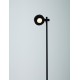 Sandy Black Aluminium LED 7Watt 220-240Volt 735Lm 3000K IP65 D:12 H:102cm 