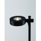 Sandy Black Aluminium LED 7Watt 220-240Volt 735Lm 3000K IP65 D:12 H:102cm 