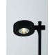 Sandy Black Aluminium LED 7Watt 220-240Volt 735Lm 3000K IP65 D:12 H:102cm 