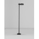 Sandy Black Aluminium LED 7Watt 220-240Volt 735Lm 3000K IP65 D:12 H:102cm 