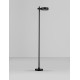 Sandy Black Aluminium LED 7Watt 220-240Volt 735Lm 3000K IP65 D:12 H:102cm 