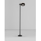 Sandy Black Aluminium LED 7Watt 220-240Volt 735Lm 3000K IP65 D:12 H:102cm 