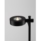 Sandy Black Aluminium LED 7Watt 220-240Volt 735Lm 3000K IP65 D:12 H:102cm 