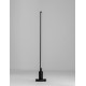 Sandy Black Aluminium LED 11Watt 220-240Volt 1113Lm 3000K IP65 Included plastic spike D:1.6 H:82cm 