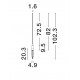 Sandy Black Aluminium LED 11Watt 220-240Volt 1113Lm 3000K IP65 Included plastic spike D:1.6 H:82cm 