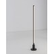 Sandy Black Aluminium LED 11Watt 220-240Volt 1117Lm 3000K IP65 Included plastic spike D:1.6 H:98cm 