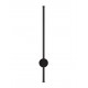 Sandy Black Aluminium LED 12Watt 220-240Volt 1073Lm 3000K IP65 D1:1.6 D2:7.6 H:65cm 