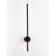 Sandy Black Aluminium LED 12Watt 220-240Volt 1073Lm 3000K IP65 D1:1.6 D2:7.6 H:65cm 