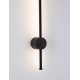 Sandy Black Aluminium LED 12Watt 220-240Volt 1073Lm 3000K IP65 D1:1.6 D2:7.6 H:65cm 