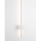 Sandy White Aluminium LED 19Watt 220-240Volt 1668Lm 3000K IP65 D1:1.6 D2:7.6 H:97cm 
