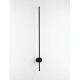 Sandy Black Aluminium LED 19Watt 220-240Volt 1636Lm 3000K IP65 D1:1.6 D2:7.6 H:97cm 