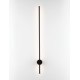 Sandy Black Aluminium LED 19Watt 220-240Volt 1636Lm 3000K IP65 D1:1.6 D2:7.6 H:97cm 
