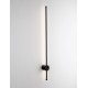 Sandy Black Aluminium LED 19Watt 220-240Volt 1636Lm 3000K IP65 D1:1.6 D2:7.6 H:97cm 