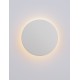 Sandy White Aluminium LED 7Watt 220-240Volt 495Lm 3000K IP65 D:13.5 H:4cm 