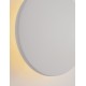 Sandy White Aluminium LED 7Watt 220-240Volt 495Lm 3000K IP65 D:13.5 H:4cm 