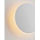 Sandy White Aluminium LED 7Watt 220-240Volt 495Lm 3000K IP65 D:13.5 H:4cm 