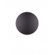 Sandy Black Aluminium LED 7Watt 220-240Volt 467Lm 3000K IP65 D:13.5 H:4cm 