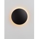Sandy Black Aluminium LED 7Watt 220-240Volt 467Lm 3000K IP65 D:13.5 H:4cm 