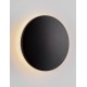 Sandy Black Aluminium LED 7Watt 220-240Volt 467Lm 3000K IP65 D:13.5 H:4cm 