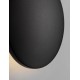 Sandy Black Aluminium LED 7Watt 220-240Volt 467Lm 3000K IP65 D:13.5 H:4cm 