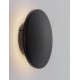 Sandy Black Aluminium LED 7Watt 220-240Volt 467Lm 3000K IP65 D:13.5 H:4cm 