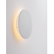 Sandy White Aluminium LED 9Watt 220-240Volt 504Lm 3000K IP65 D:18 H:4cm 