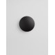 Sandy Black Aluminium LED 9Watt 220-240Volt 476Lm 3000K IP65 D:18 H:4cm 