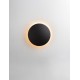 Sandy Black Aluminium LED 9Watt 220-240Volt 476Lm 3000K IP65 D:18 H:4cm 