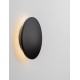 Sandy Black Aluminium LED 9Watt 220-240Volt 476Lm 3000K IP65 D:18 H:4cm 