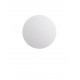Sandy White Aluminium LED 12Watt 220-240Volt 948Lm 3000K IP65 D:24 H:5.6cm 