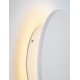Sandy White Aluminium LED 12Watt 220-240Volt 948Lm 3000K IP65 D:24 H:5.6cm 