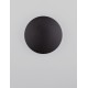 Sandy Black Aluminium LED 12Watt 220-240Volt 975Lm 3000K IP65 D:24 H:5.6cm 