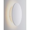 Sandy White Aluminium LED 16Watt 220-240Volt 1111Lm 3000K IP65 D:30 H:7.1cm 