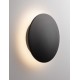 Sandy Black Aluminium LED 16Watt 220-240Volt 1046Lm 3000K IP65 D:30 H:7.1cm 