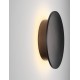 Sandy Black Aluminium LED 16Watt 220-240Volt 1046Lm 3000K IP65 D:30 H:7.1cm 