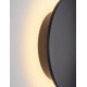 Sandy Black Aluminium LED 16Watt 220-240Volt 1046Lm 3000K IP65 D:30 H:7.1cm 