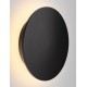 Sandy Black Aluminium LED 16Watt 220-240Volt 1046Lm 3000K IP65 D:30 H:7.1cm 