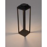 Anthracite Die-Casting Aluminium LED 2 Watt 207Lm 3000K DC 5 Volt Beam Angle 108O IP65 Touch Lamp / Battery / USB Wire L: 14.5 W