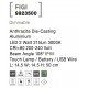 Anthracite Die-Casting Aluminium LED 2 Watt 207Lm 3000K DC 5 Volt Beam Angle 108O IP65 Touch Lamp / Battery / USB Wire L: 14.5 W