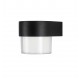 Sandy Black Aluminium ABS Diffuser LED 5 Watt 420Lm 3000K 100-240 Volt 50Hz Beam Angle 104o IP65 Light Down D: 9.5 W: 10.5 H: 8.