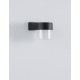 Sandy Black Aluminium ABS Diffuser LED 5 Watt 420Lm 3000K 100-240 Volt 50Hz Beam Angle 104o IP65 Light Down D: 9.5 W: 10.5 H: 8.