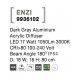 Dark Gray Aluminium Acrylic Diffuser LED 15 Watt 1630Lm 3000K 100-240 Volt Beam Angle 180 O IP54 D: 18 W: 18 H: 80 cm 