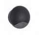 Sandy Black Aluminium LED 3 Watt 48Lm 3000K 100-240 Volt 50Hz Beam Angle 21o IP65 D: 6.5 W: 4 H: 6 cm Cut Out: 5.5 cm 
