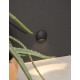 Sandy Black Aluminium LED 3 Watt 48Lm 3000K 100-240 Volt 50Hz Beam Angle 21o IP65 D: 6.5 W: 4 H: 6 cm Cut Out: 5.5 cm 